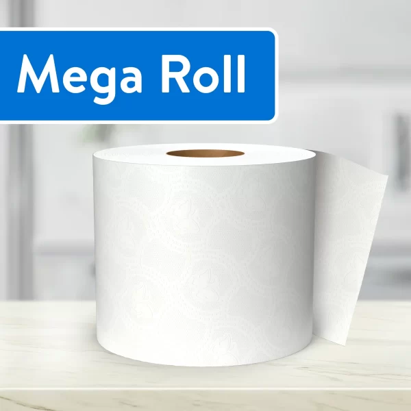 Great Value Soft & Strong Premium Toilet Paper, 12 Mega Rolls - Image 5