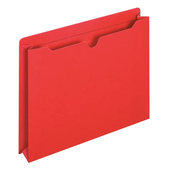 Pendaflex Reinforced 2" Expansion File Jackets, Assorted Colors, Letter, 10 per Pack - Image 3