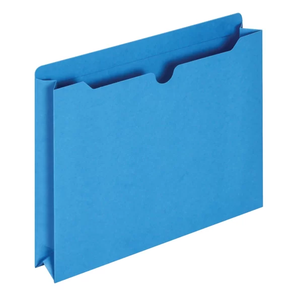 Pendaflex Reinforced 2" Expansion File Jackets, Assorted Colors, Letter, 10 per Pack - Image 4